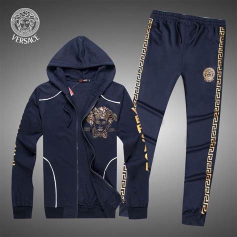 versace red jumper men|men's Versace jogging suit.